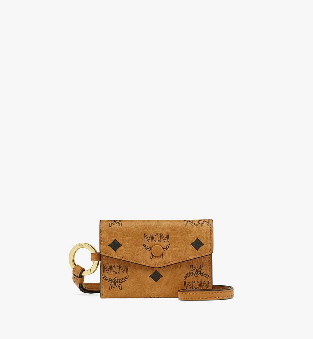 Aren Lanyard ID Wallet in Visetos 1 Aren Lanyard ID Wallet in Visetos 1